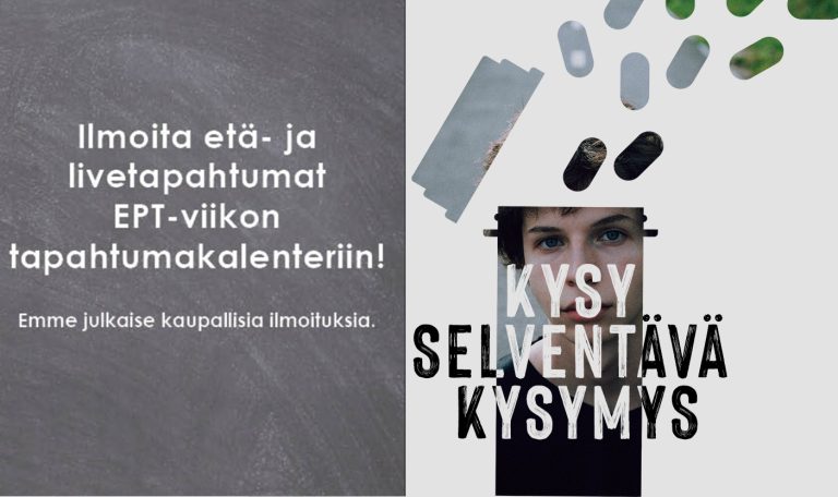 Tapahtumat: EPT-viikon tapahtumat 7.-13.11.2022