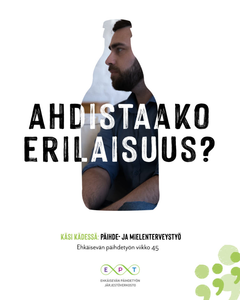 Tietoa osallistumisesta vuoden 2023-kampanjaan Käsi kädessä: Päihde- ja mielenterveystyö