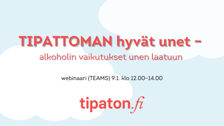 Tipattoman hyvät unet